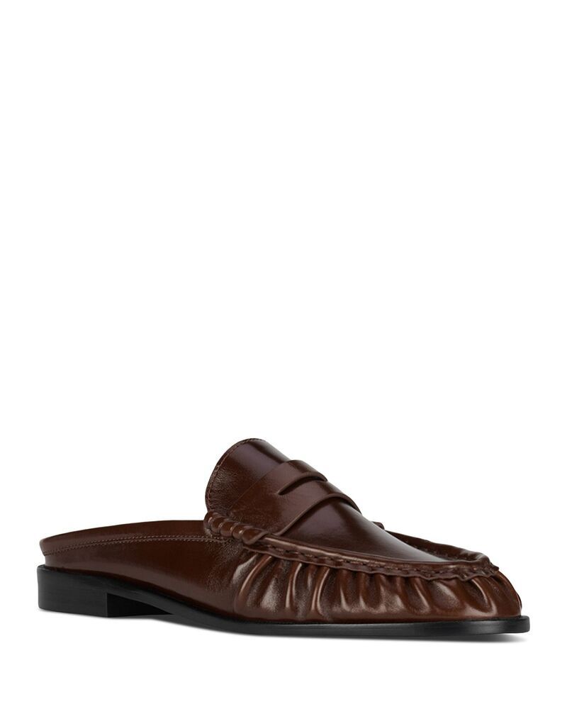 ジェフリー キャンベル レディース シューズ サンダル レザー ローファー Jeffrey Campbell Womens Goddard Leather Loafer Mules Brown ブラウン