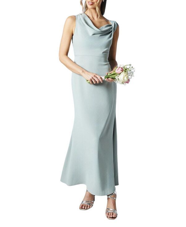 コースト レディース トップス ワンピース プチ Coast Petite Twist Cowl Neck Bridesmaidressage セージ