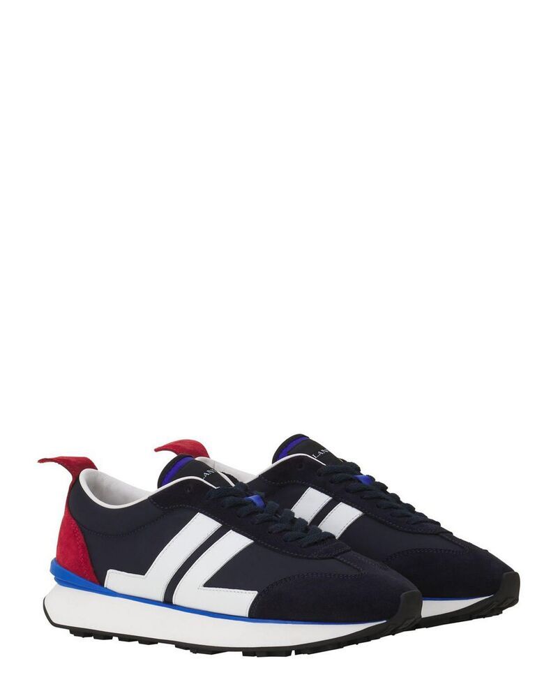 ランバン レディース シューズ スニーカー ナイロン Lanvin Bumpr Nylon Sneakers BlancMarine Noir