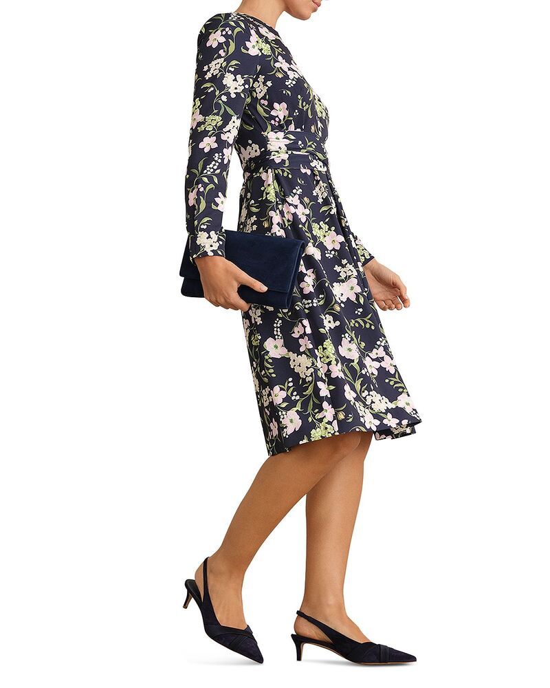 ホッブスロンドン レディース トップス ワンピース HOBBS LONDON Sabine Dress Midnight Multi マルチカラー