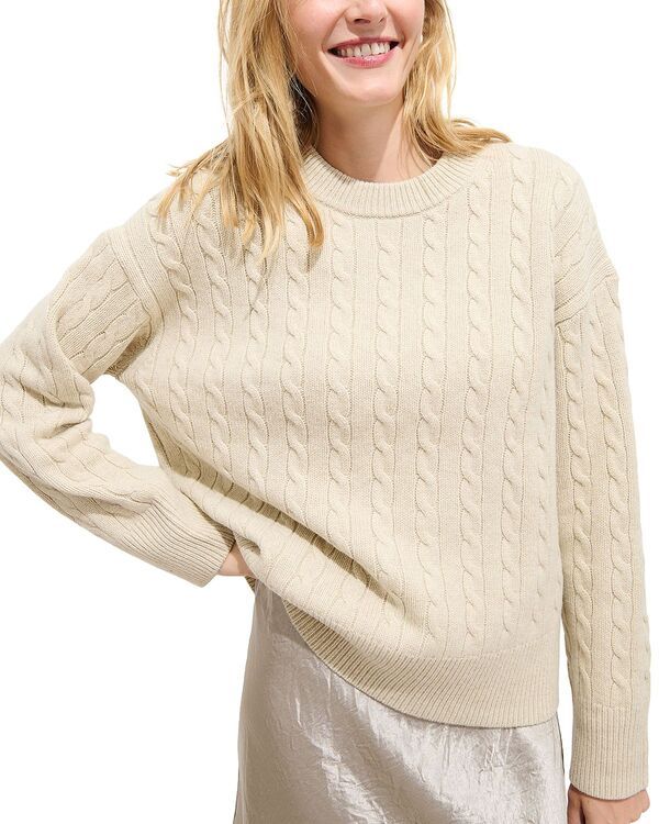 アレックスミル レディース アウター ニット・セーター Alex Mill Katherine Cable Knit Sweater Wishbone