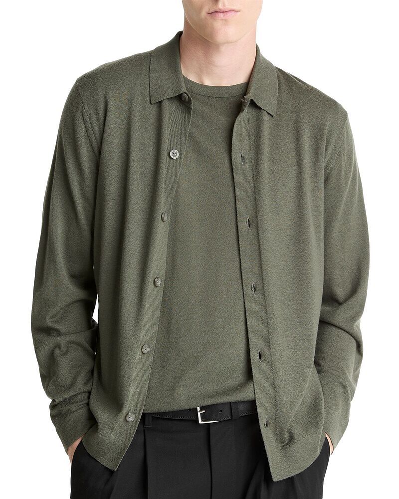 ヴィンス メンズ アウター ニット・セーター カーディガン Vince Cardigan Sweater Sycamore