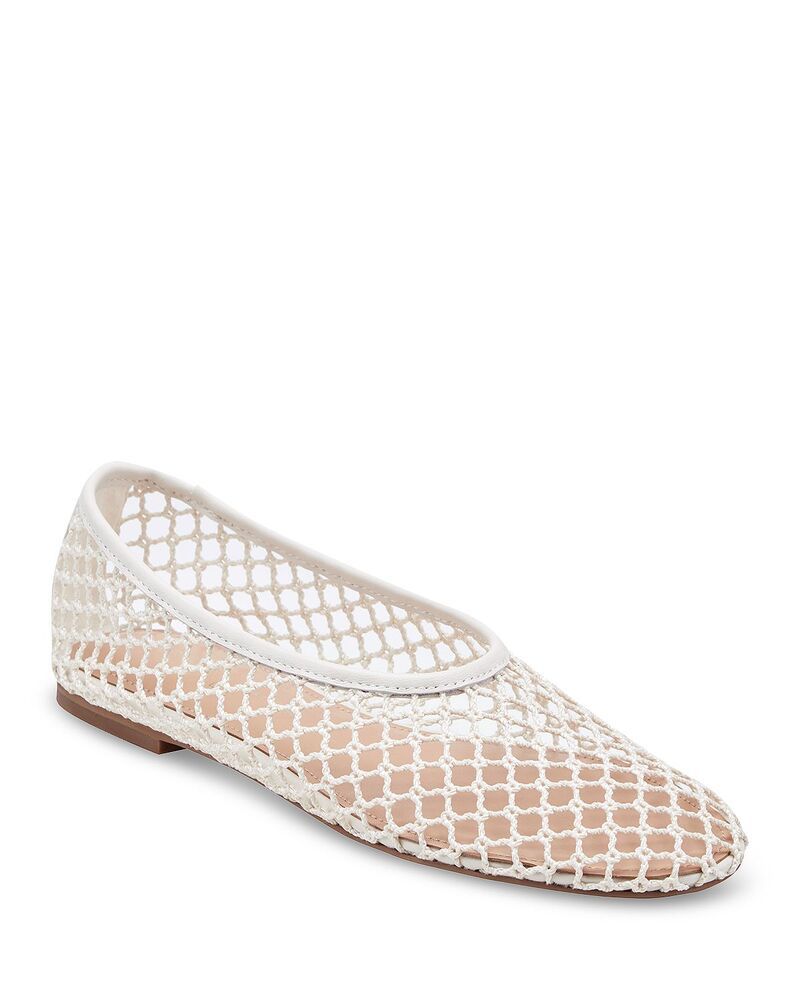 マーク・フィッシャー レディース シューズ パンプス Marc Fisher LTD Womens Jazlyn Woven Dress Flats Ivory アイボリー