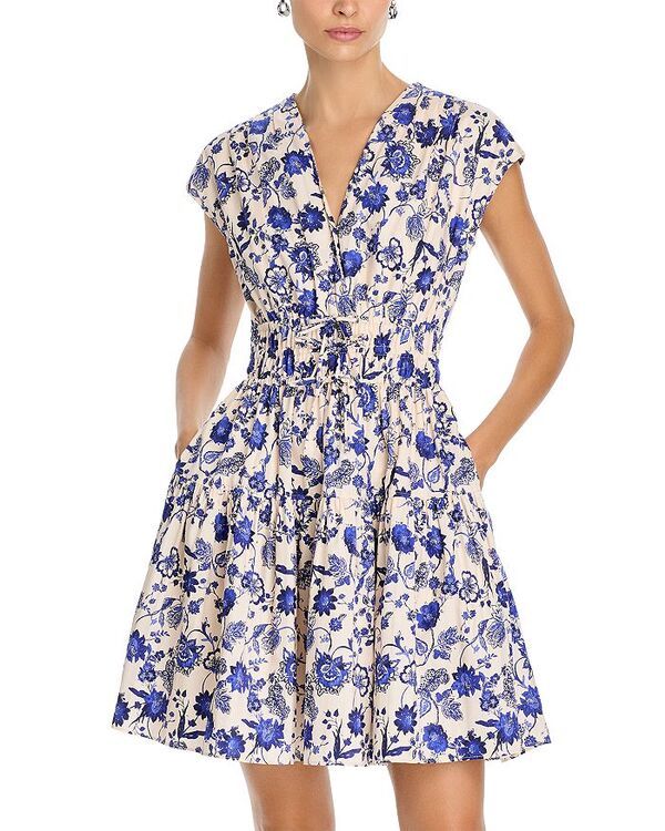 デレクラムテンクロスバイ レディース トップス ワンピース Derek Lam 10 Crosby Tora Dress French Blue ブルー