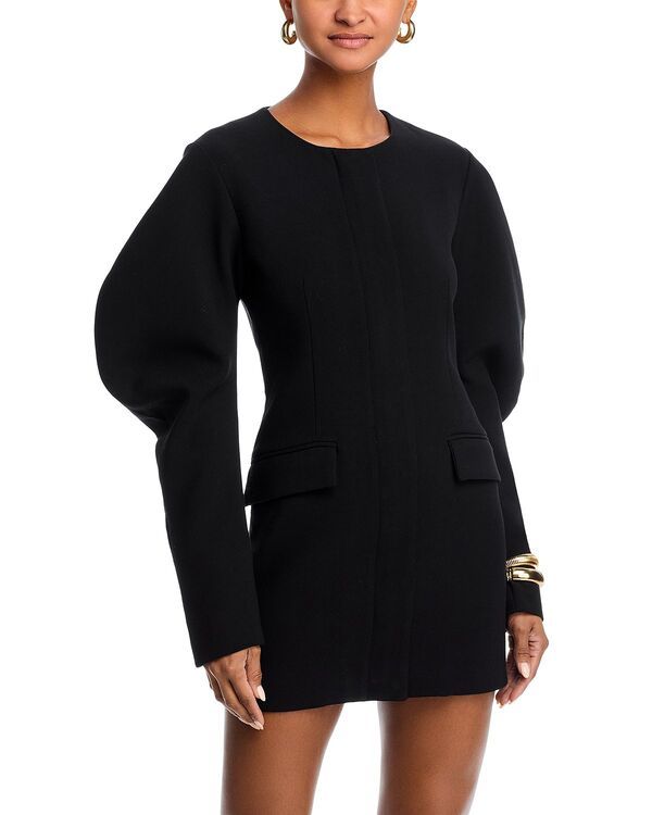 ラインアンドドット レディース トップス ワンピース ミニ Line Dot Georgia Mini Dress Black ブラック 11,455円