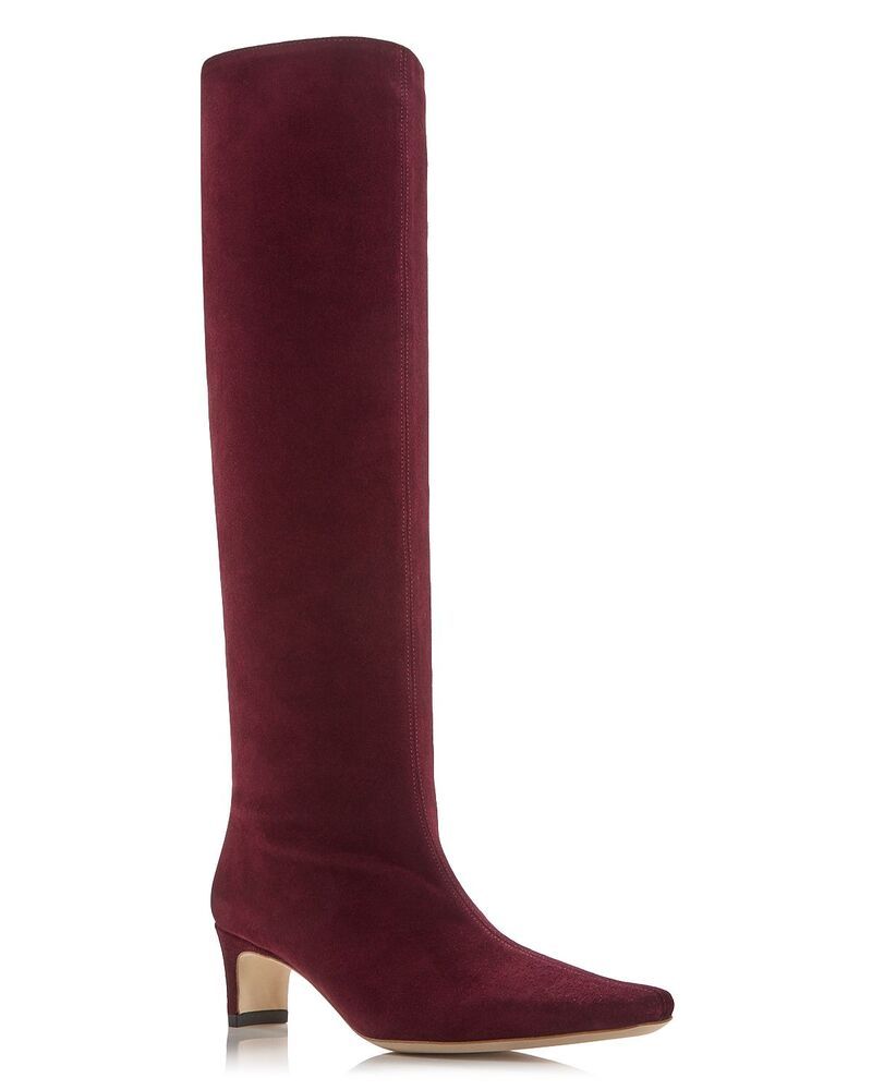 スタウド レディース シューズ ブーツ・レインブーツ トール STAUD Womens Wally Tall Bootsyrah Suede