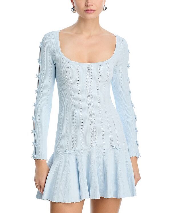 ラブスハックファンシー レディース トップス ワンピース LoveShackFancy Seychelle Dress Iceicle Blue ブルー