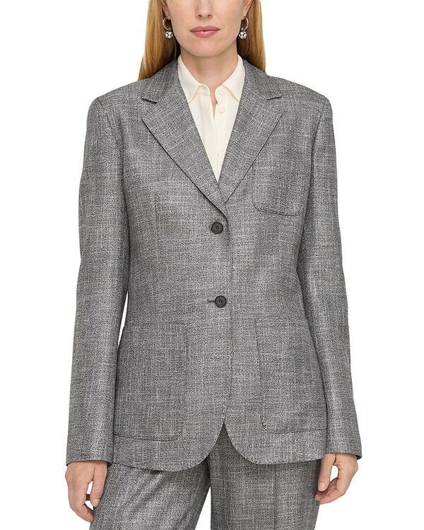ラファイエットワンフォーエイト レディース アウター ジャケット・ブルゾン ブレザー Lafayette 148 New York Notch Lapel Blazer Black Multi ブラック