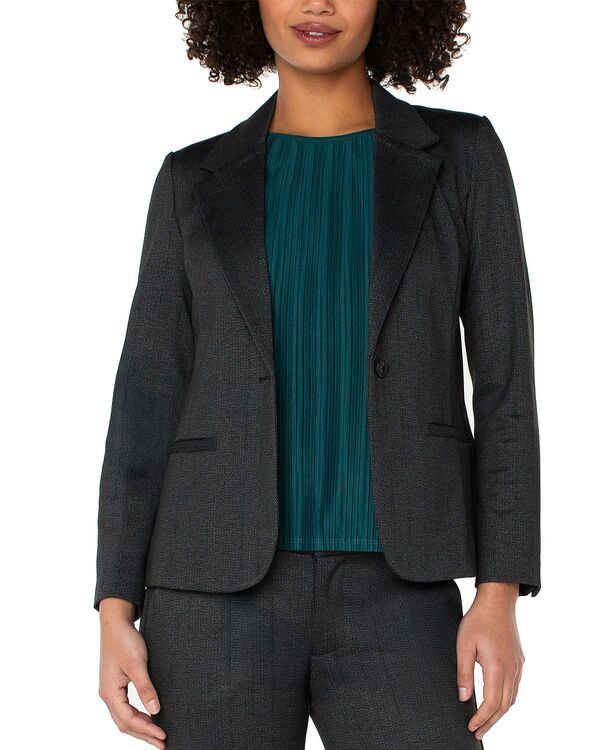 リヴァプール ロサンゼルス レディース アウター ジャケット・ブルゾン ブレザー Liverpoolos Angeles Fitted Blazer Smokey Charcoal チャコール