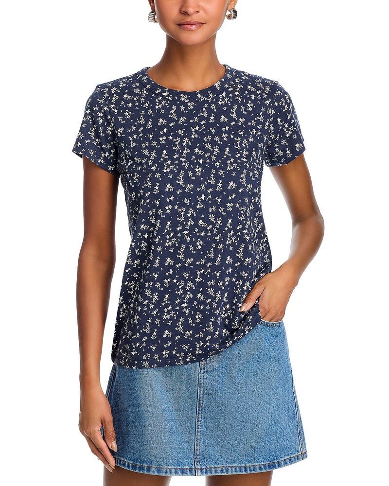 ラグアンドボーン レディース トップス Tシャツ rag bone All Over Stars Tee Salute Multi マルチカラー