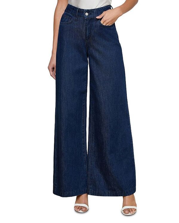 ラジャンス レディース ボトムス デニムパンツ ワイドレッグ ジーンズ LAGENCE Pacey High Rise Wide Leg Jeans in Hobart