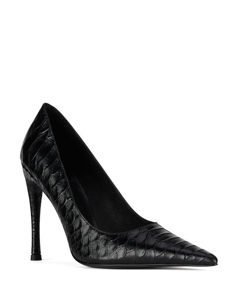 ジェフリー キャンベル レディース シューズ パンプス Jeffrey Campbell Womens Good Luck Pumps Black Snake ブラック