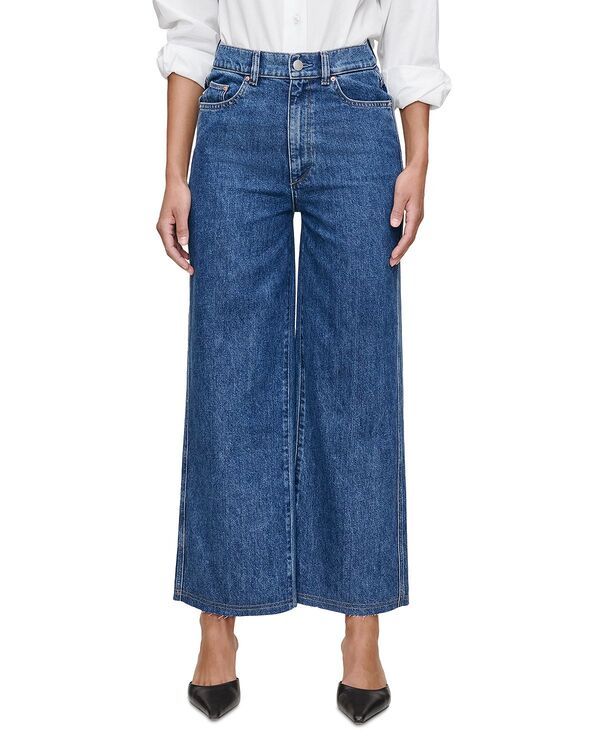 ディーエル 1961 レディース ボトムス デニムパンツ ワイドレッグ アンクル ジーンズ DL1961 Hepburn High Rise Wide Leg Ankle Jeans inorth Beach North Beach