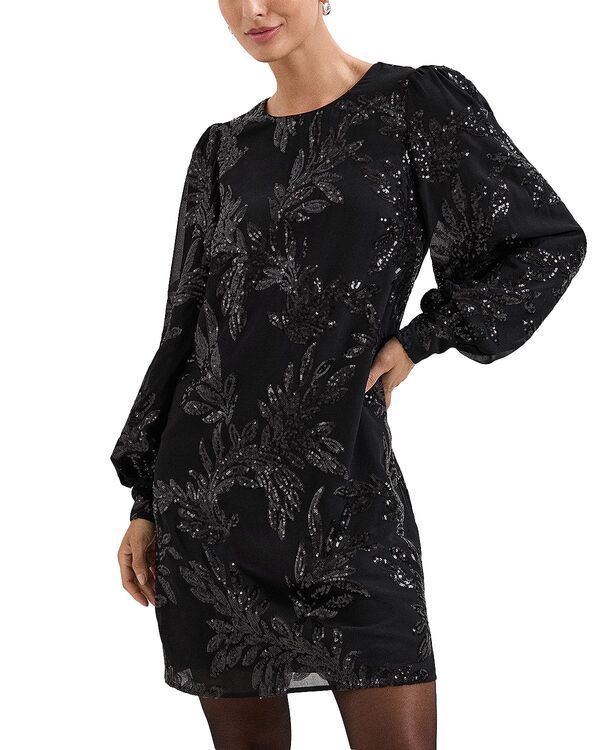 フェイズ・エイト レディース トップス ワンピースパンコール Phaseight Odette Sequinedress Black ブラック