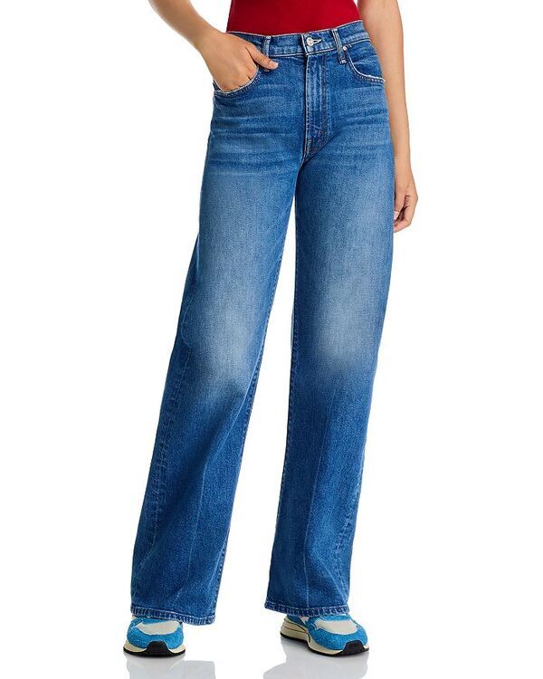 マザー レディース ボトムス デニムパンツ ジーンズ MOTHER The Mid Rise Lasso Sneak Jeans in Getwo Birdstoned Getwo Birdstoned