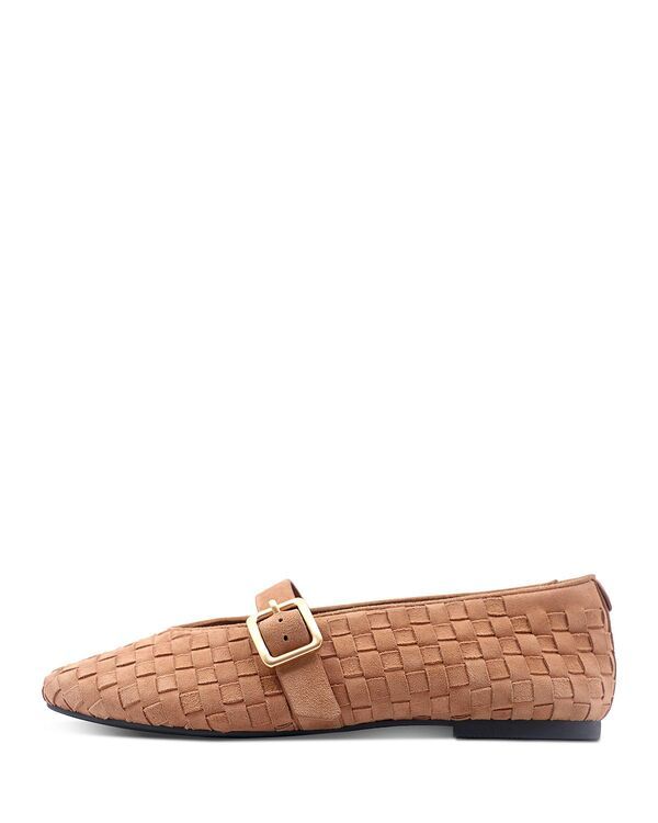 ケネスコール レディース シューズ パンプスエード Gentle Souls by Kenneth Cole Womens Winifred Woven Suede Ballerina Flats Camel Suede キャメル