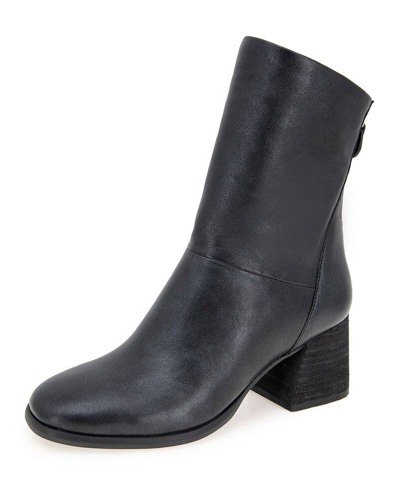 ケネスコール レディース シューズ ブーツ・レインブーツ Gentle Souls by Kenneth Cole Womensaranac Booties Black Leather ブラック