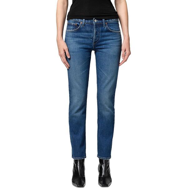 アゴルド レディース ボトムス デニムパンツ アンクル ジーンズ AGOLDE Cocktail Slim Ankle Jeans in Outline