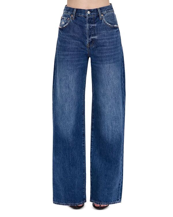 ピストーラ レディース ボトムス デニムパンツ ワイドレッグ ジーンズ Pistola Tate High Rise Bowed Wide Leg Jeans in Fulton