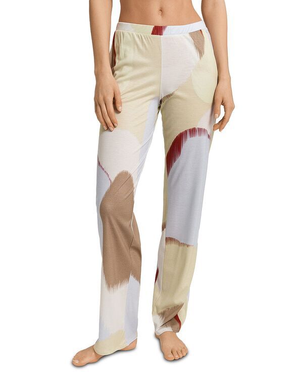 ハンロ レディース ボトムス カジュアルパンツ Hanrolivia Lounge Pants Abstract Paint