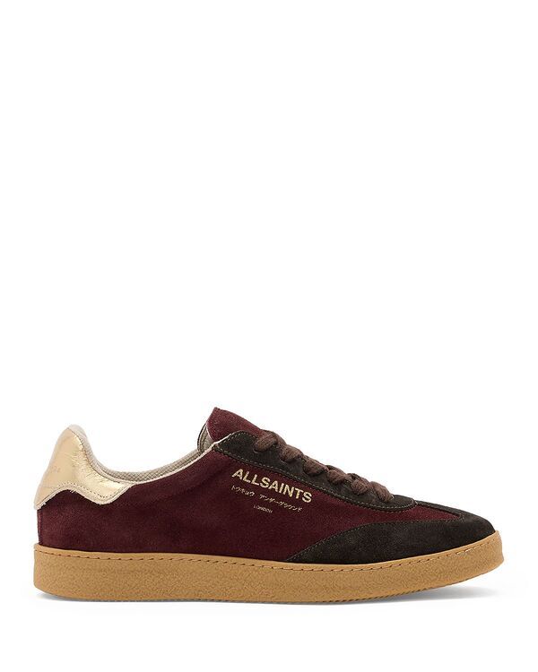 オールセインツ レディース シューズ スニーカー ALLSAINTS Womens Thelma Sneakers Titan Red レッド