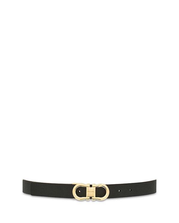 フェラガモ レディース アクセサリー ベルト レザー FERRAGAMO Womens Donna Reversibleather Belt Nero