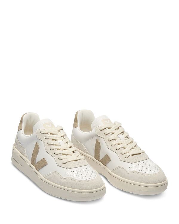 ヴェジャ レディース シューズ スニーカー VEJA Womens V90 Sneakers WhiteTaupe ホワイト