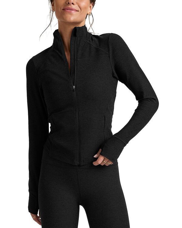 ビヨンドヨガ レディース アウター ジャケット・ブルゾン Beyond Yoga Space Dye Trails Jacket Darkest Night