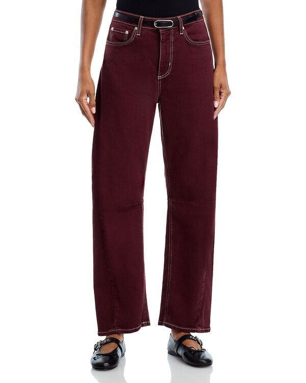 レイルズ レディース ボトムス デニムパンツ ジーンズ Railsamo High Rise Barreleg Jeans in Chocolate チョコレート