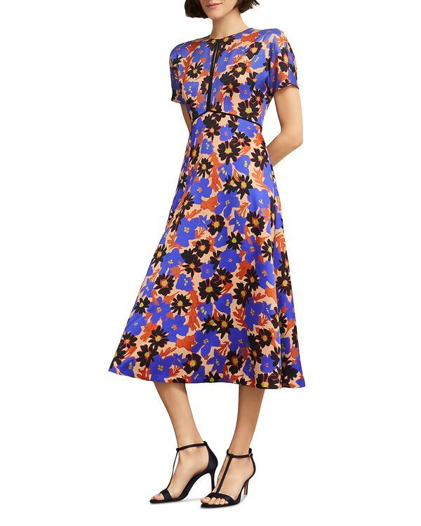 ホッブスロンドン レディース トップス ワンピース HOBBS LONDON Arlesey Dress Beige Multi ベージュ
