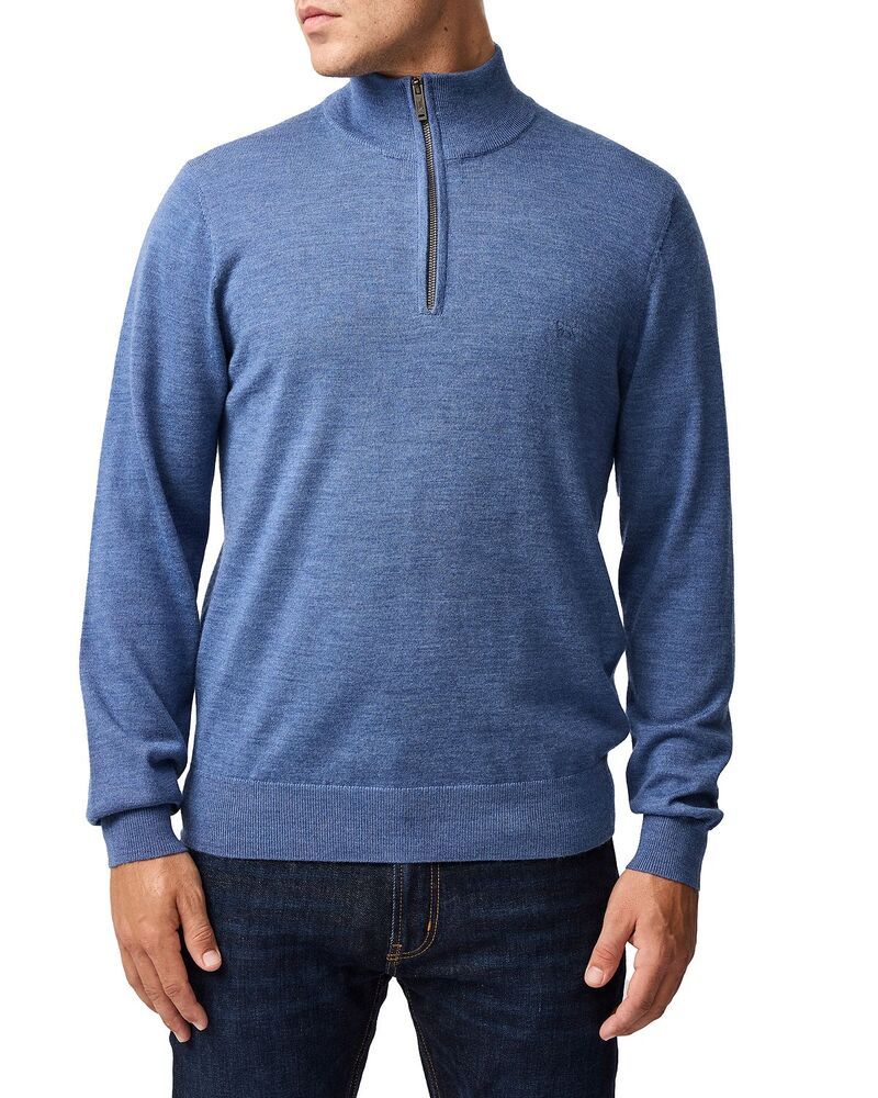 ロッドアンドグン メンズ アウター ニット・セーター ウール Rodd Gunnobles Merino Wool Sweater Ocean