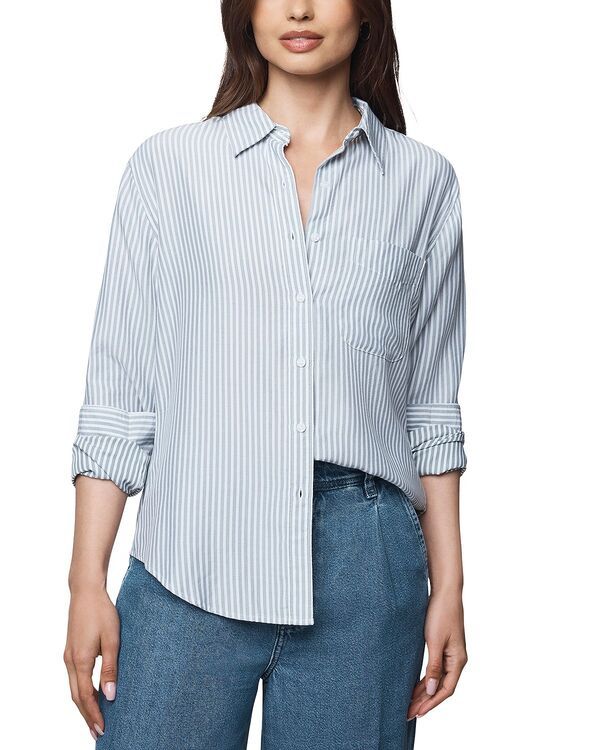 スプレンディット レディース トップス シャツ Splendid Kenna Shirt OliveWhite ホワイト