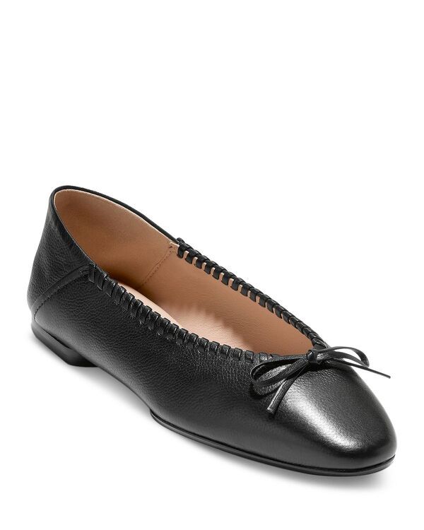 コールハーン レディース シューズ パンプス Cole Haan Womens Jaya Travel Ballet Flats Black Leather ブラック