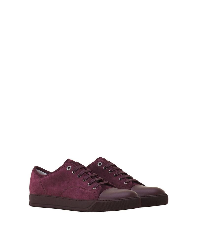 ランバン メンズ シューズ スニーカー スエード レザー Lanvin Mens DBB1 Leather and Suede Sneakers Bacchus