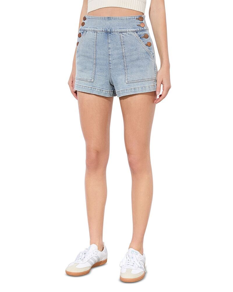 アリスアンドオリビア レディース ボトムス ハーフパンツ・ショーツ ショートパンツ Alice and Olivia Donald Jean Shorts Rockstarblue