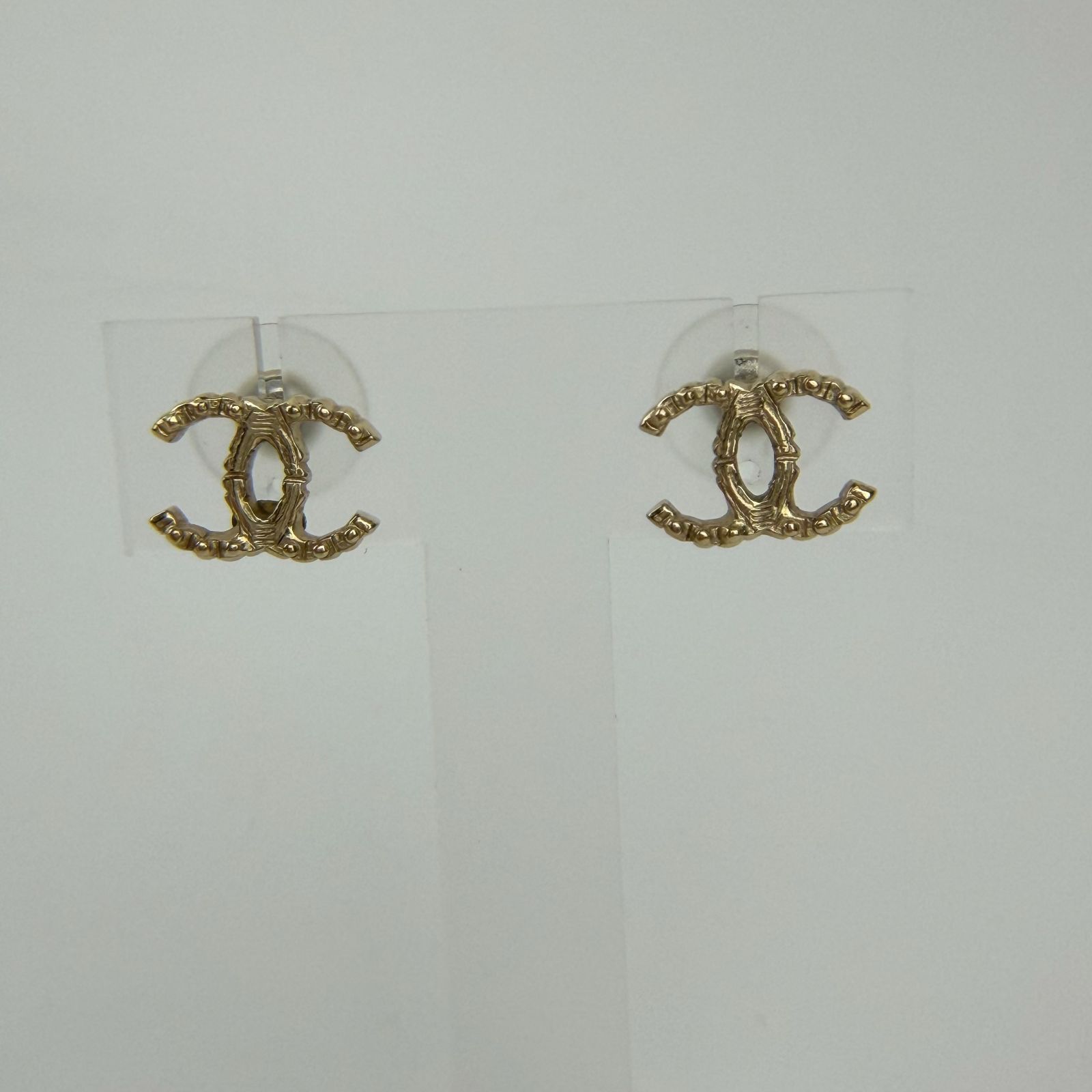 中古】CHANEL シャネル ココマーク ピアス ゴールド A12A ヴィンテージ