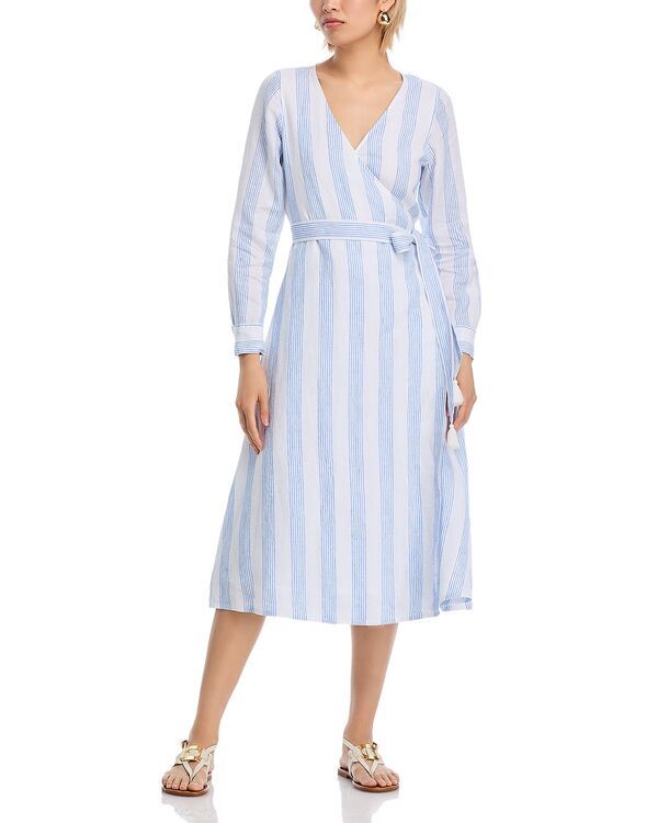 トッミーバハマ レディース トップス ワンピース Tommy Bahama Bayside Isle Wrap Dress Palace Blue ブルー