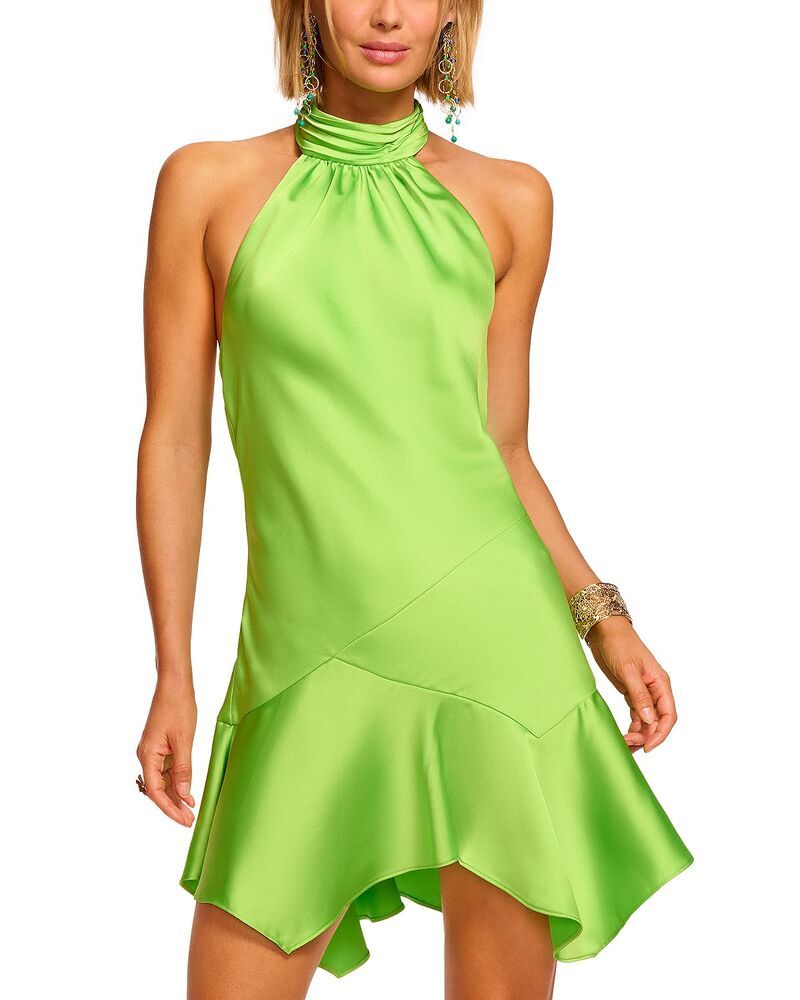 レイミー ブルック レディース トップス ワンピース Ramy Brook Nari Dress Bright Lime ライム