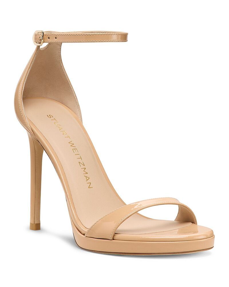 スチュアート ワイツマン レディース シューズ サンダル プラットフォーム ヒール Stuart Weitzman Womens Nudist Platform Higheel Sandals Adobe