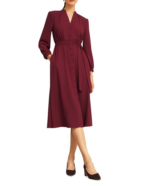 ホッブスロンドン レディース トップス ワンピース HOBBS LONDON Peony Dress Beryl Red レッド
