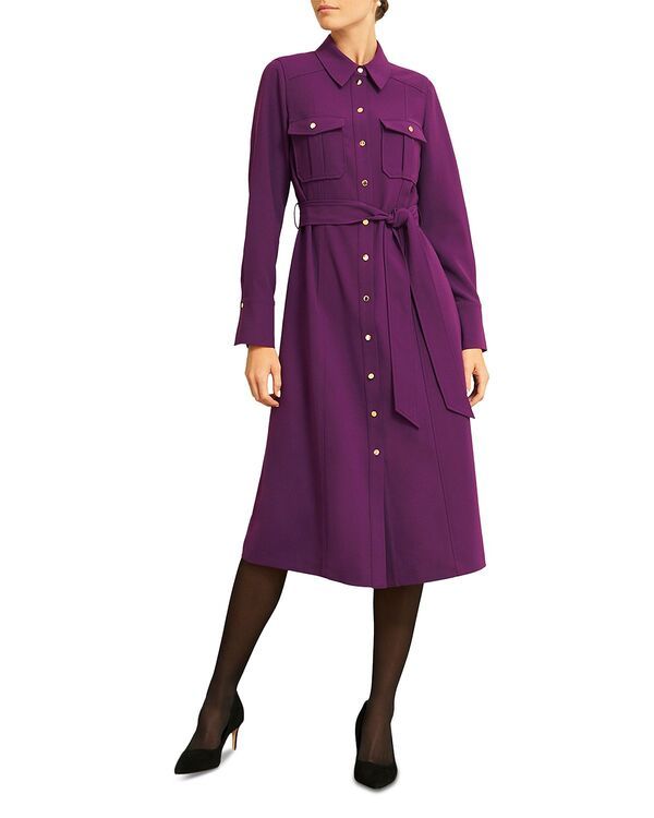 ホッブスロンドン レディース トップス ワンピース HOBBS LONDON Violet Dress Vibrant Purple パープル