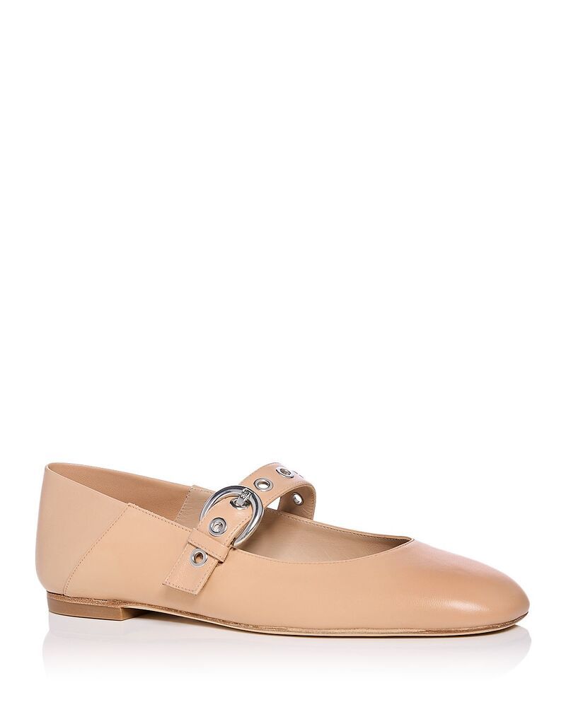 スチュアート ワイツマン レディース シューズ パンプス Stuart Weitzman Womensupermoto Mary Jane Flats Adobe