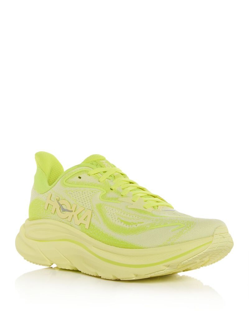 ホカオネオネ メンズ シューズ スニーカー HOKA Mens Clifton 10 Sneakers Neon Hoka Citrus Sunlight