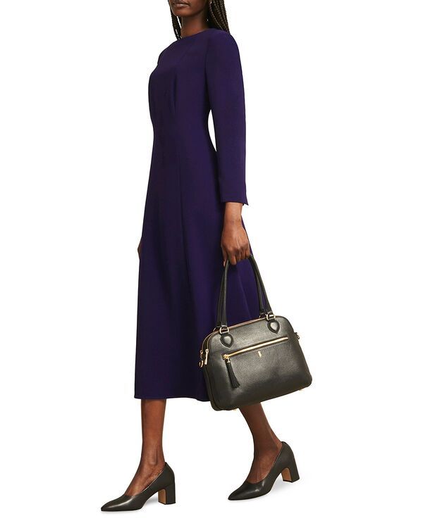 ホッブスロンドン レディース トップス ワンピース HOBBS LONDON Leonora Dress Midnight Purple パープル