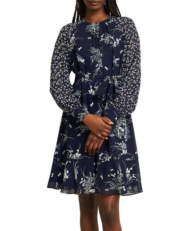 ホッブスロンドン レディース トップス ワンピース HOBBS LONDON Rosie Dress Midnight Multi マルチカラー