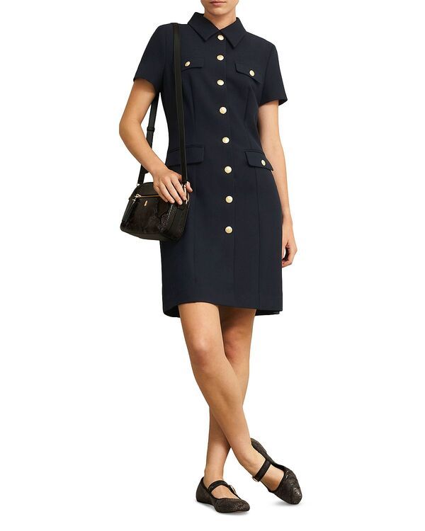 ホッブスロンドン レディース トップス ワンピース HOBBS LONDONadiya Dress Navy ネイビー