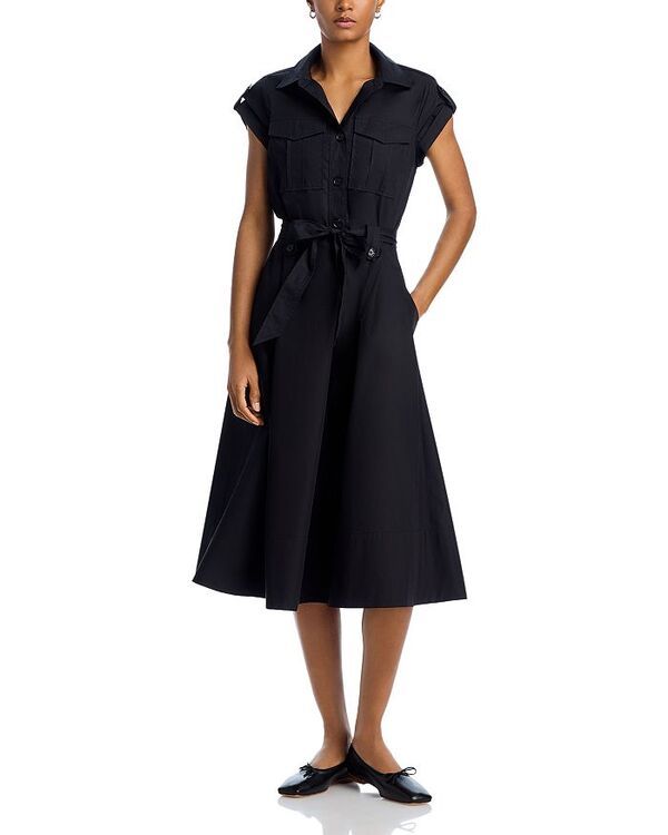 デレクラムテンクロスバイ レディース トップス ワンピース Derek Lam 10 Crosby Kayla Dress Black ブラック