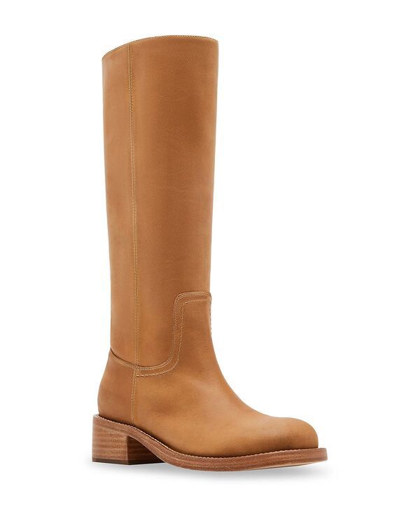 スティーブ マデン レディース シューズ ブーツ・レインブーツ トール STEVE MADDEN Womens Riggs Tall Boots Banana Leather