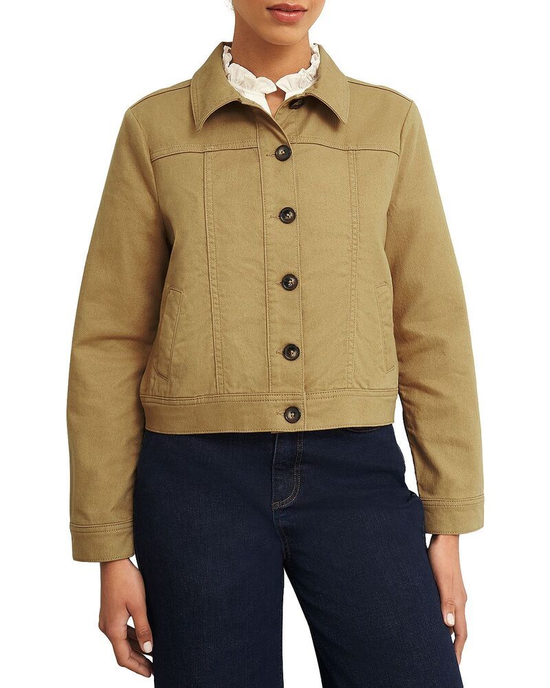 ホッブスロンドン レディース アウター ジャケット・ブルゾン HOBBS LONDON Selborne Jacket Fawn Beige ベージュ