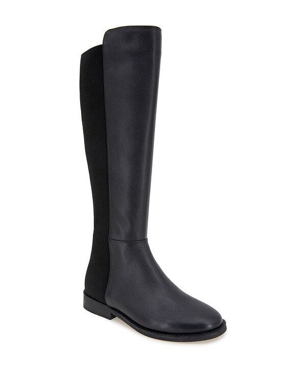 ケネスコール レディース シューズ ブーツ・レインブーツ トール Gentle Souls by Kenneth Cole Womens Emma Flatall Boots Black Leather ブラック